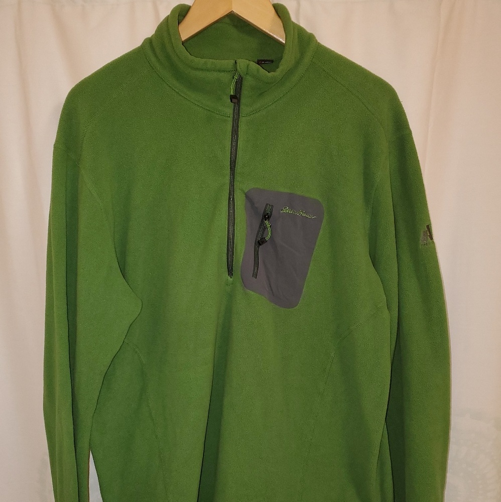 Eddie Bauer First Ascent Mens Tall XL 1/4 zip